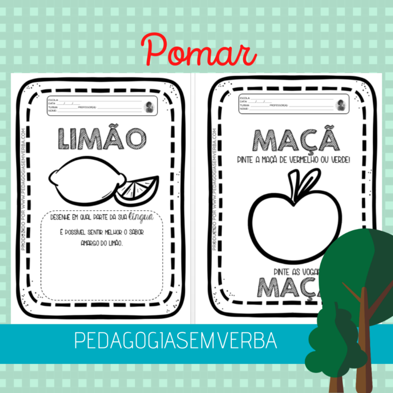 POMAR - SEQUÊNCIA DE ATIVIDADES - Pedagogia sem Verba
