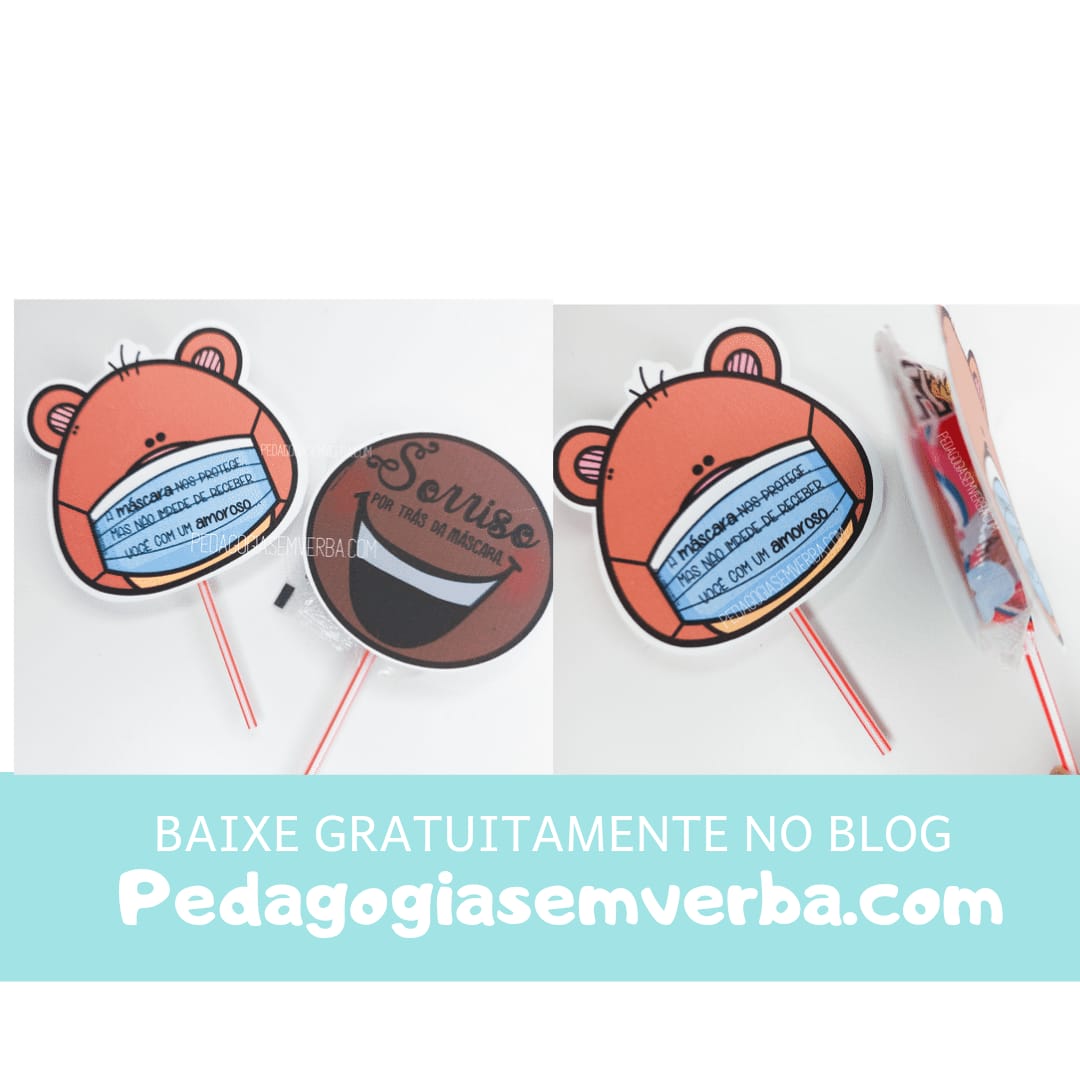 LEMBRANCINHA O SORRISO POR TRÁS DA MÁSCARA