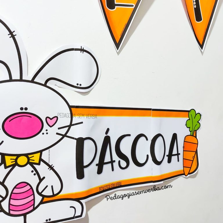 MURAL PARA PÁSCOA - Pedagogia sem Verba