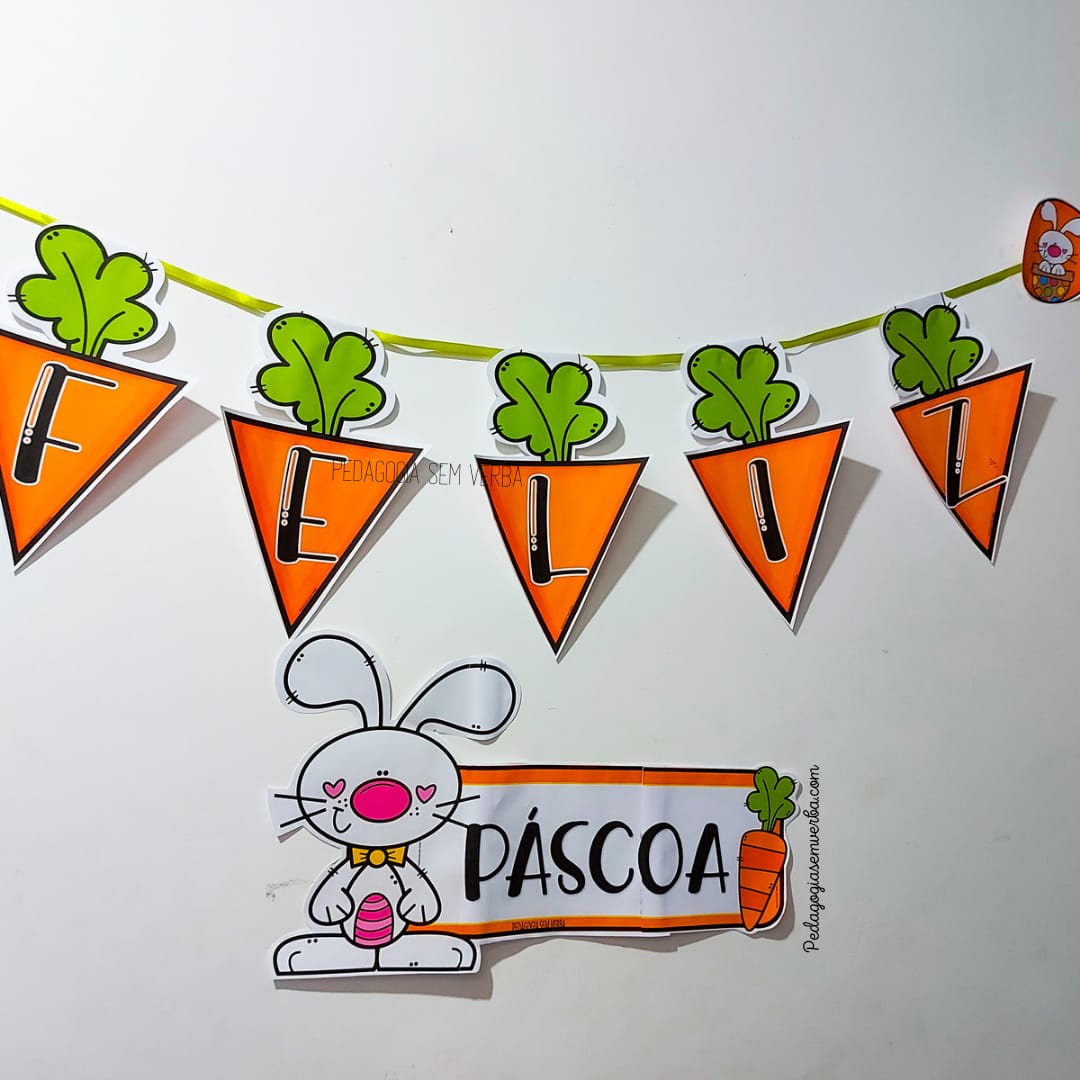 MURAL PARA PÁSCOA - Pedagogia sem Verba